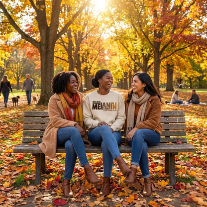 Made With Melanin Sweatshirt | Every Shade Slays Crewneck | Black Pride Shirt | Melanin Poppin Gift | African American Top | Empowerment