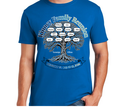 Unisex Kinney Family Reunion T-Shirt ONLY