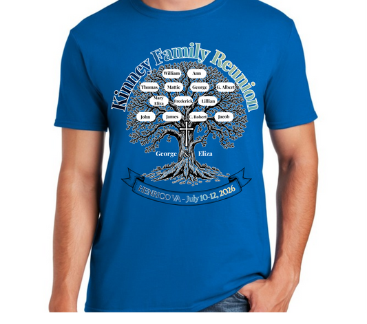 Unisex Kinney Family Reunion T-Shirt ONLY
