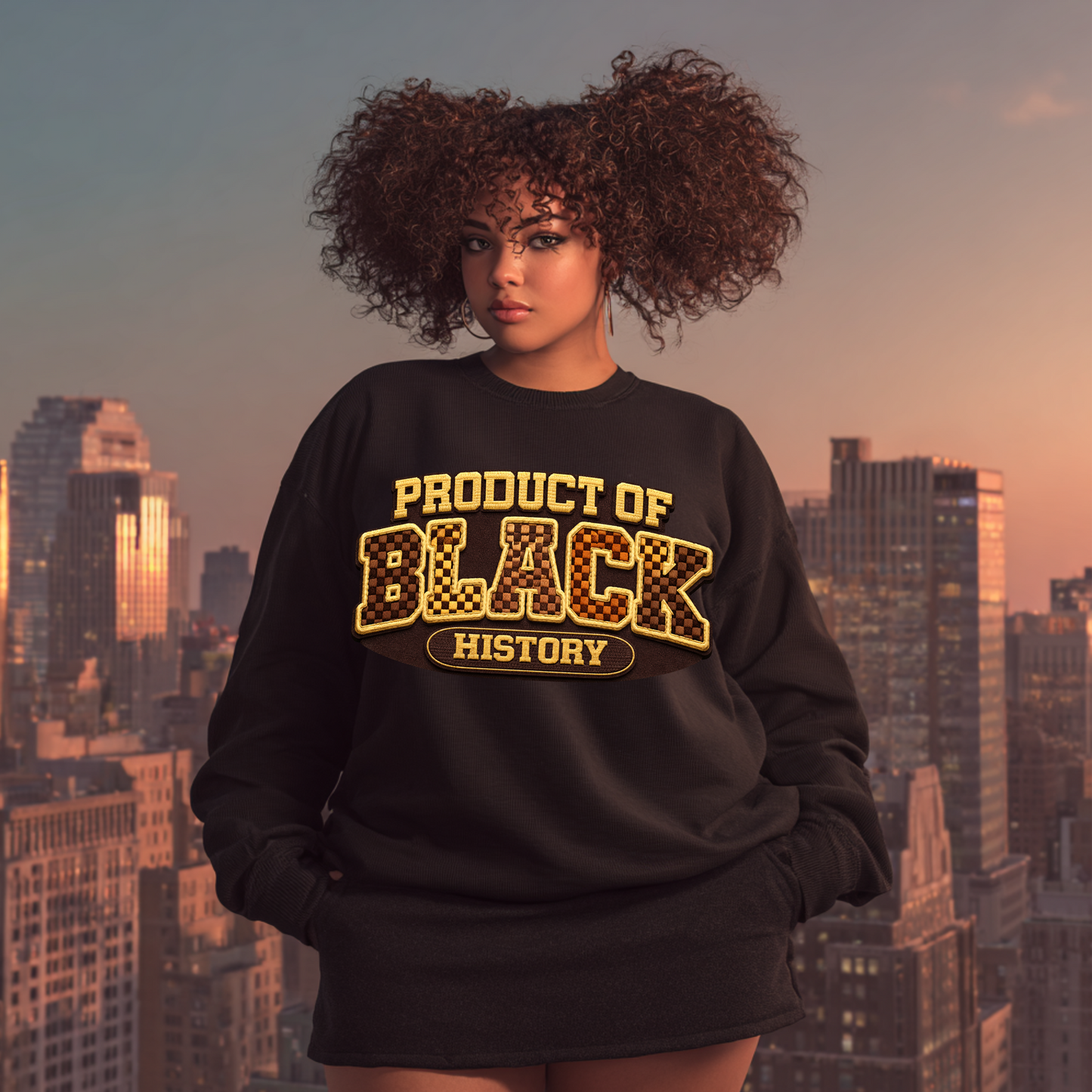 Product of Black History – Premium Sweatshirt