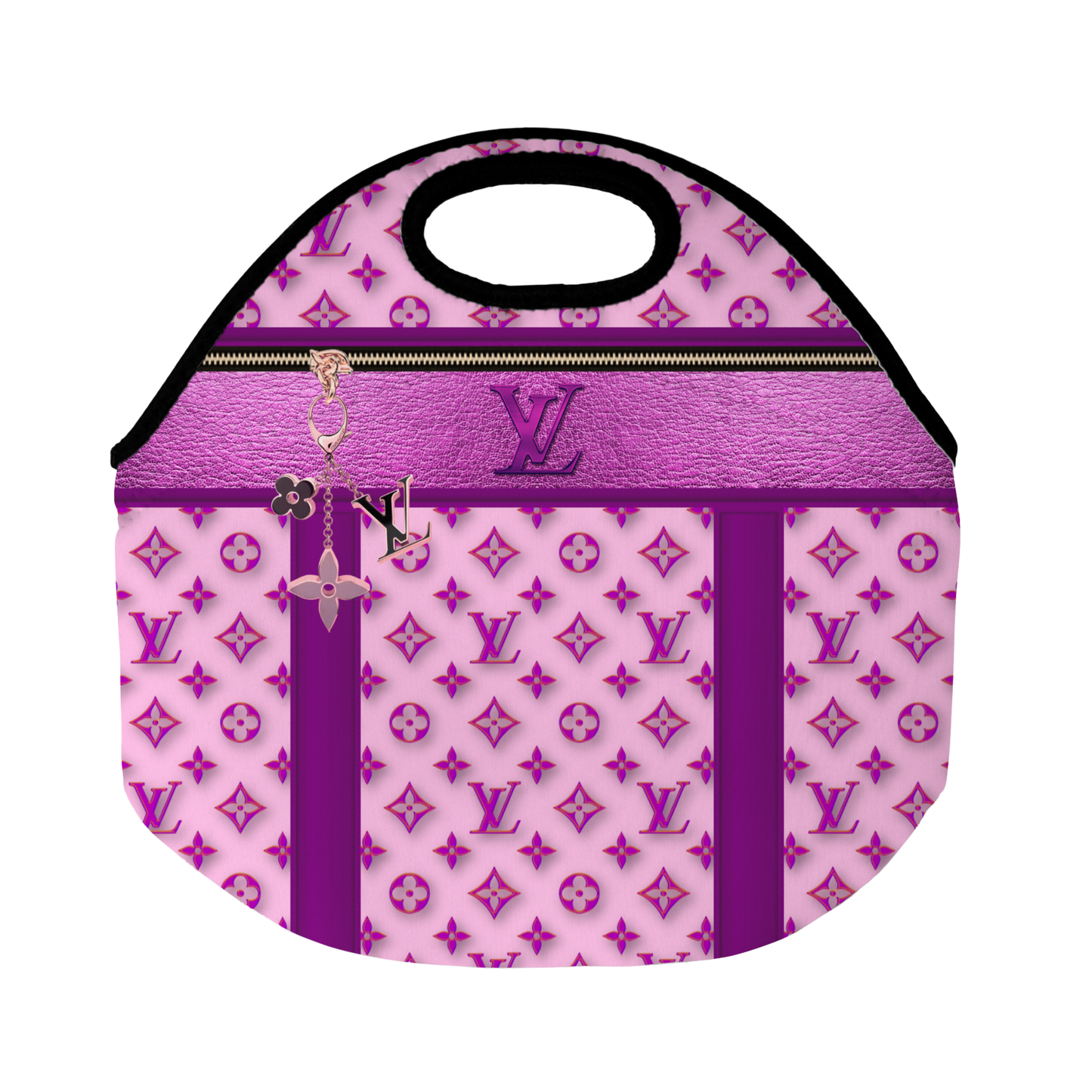 Stylish Purse-Inspired Purple and Pink Tote, Coaster, Tumbler or Set – 15 (2) and 16 (2)