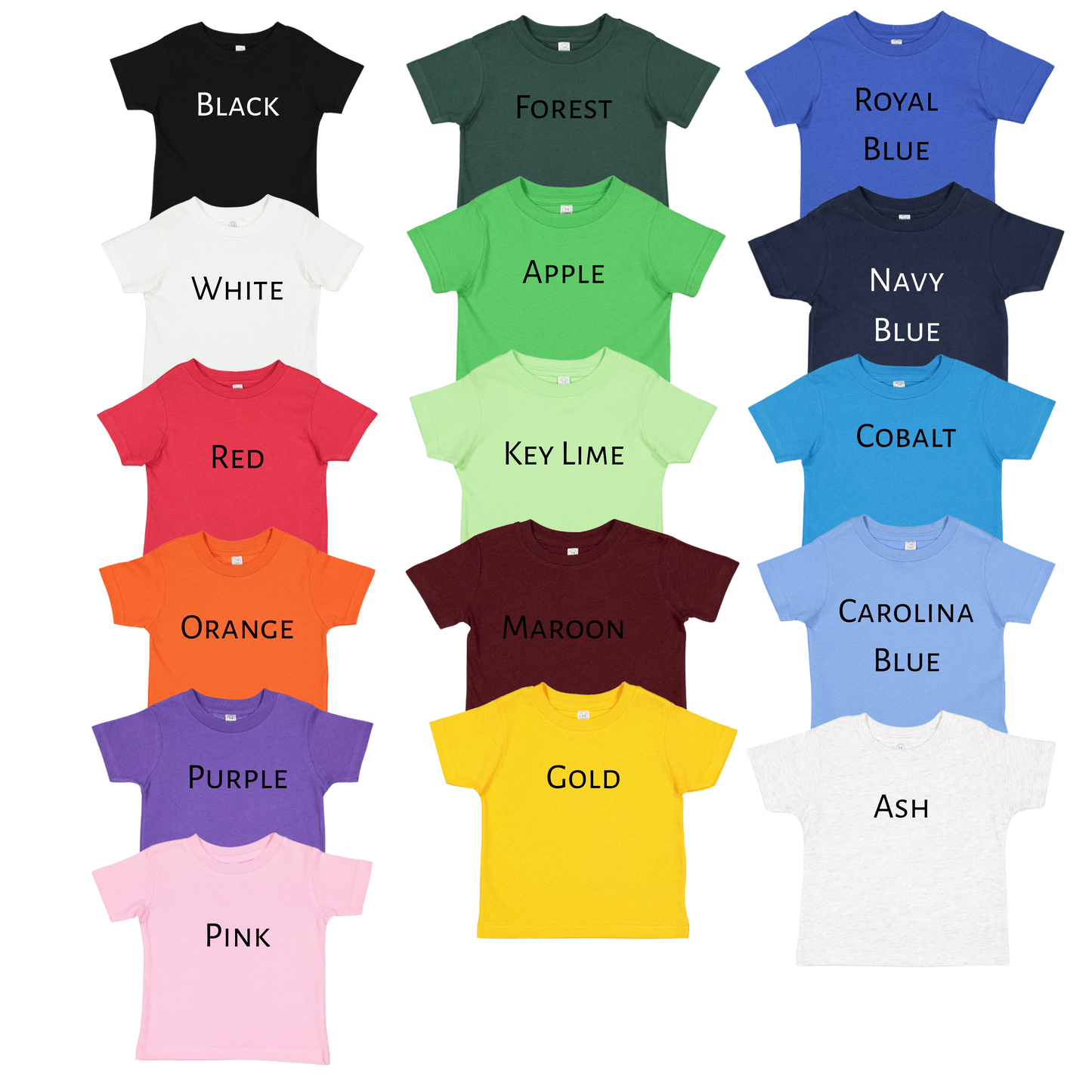 Custom Toddler Shirts | Personalized Kids Tees | Event & Group Toddler Apparel | Matching Family & School Shirts