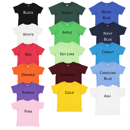 Custom Toddler Shirts | Personalized Kids Tees | Event & Group Toddler Apparel | Matching Family & School Shirts