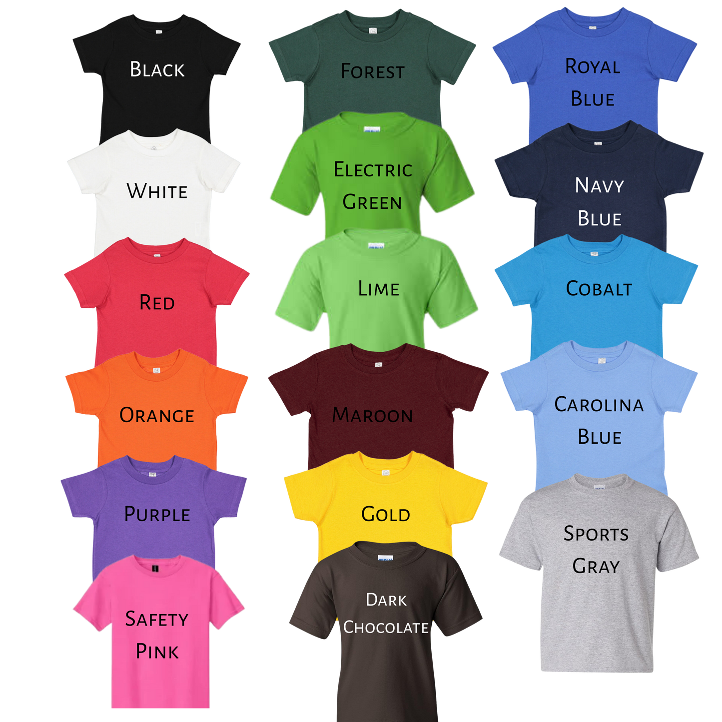 Custom Youth Shirts | Personalized Kids Tees | School & Team Apparel | Matching Group Shirts for Events, Clubs & Activities