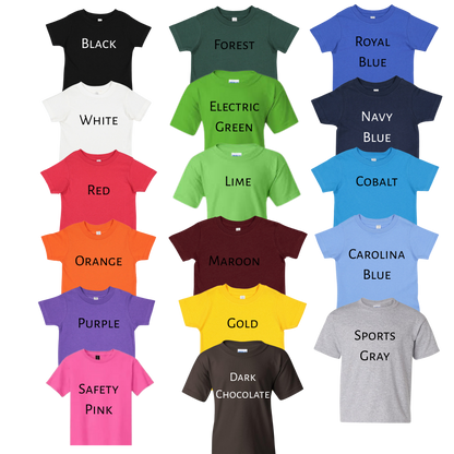 Custom Youth Shirts | Personalized Kids Tees | School & Team Apparel | Matching Group Shirts for Events, Clubs & Activities