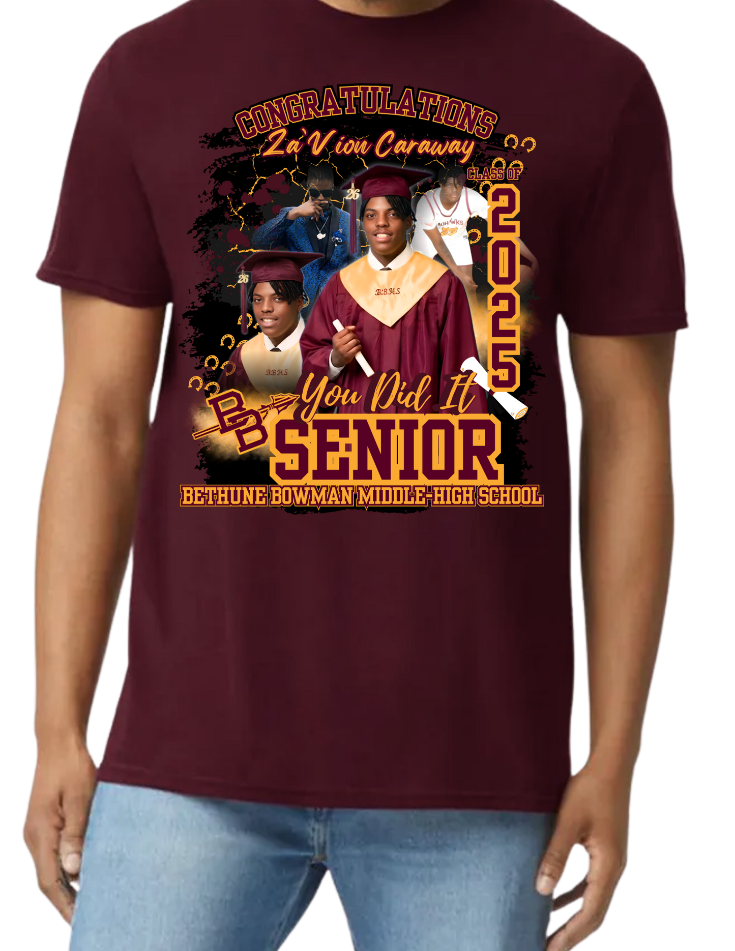 Zay Graduation T-Shirt ONLY