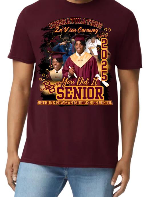 Zay Graduation T-Shirt ONLY
