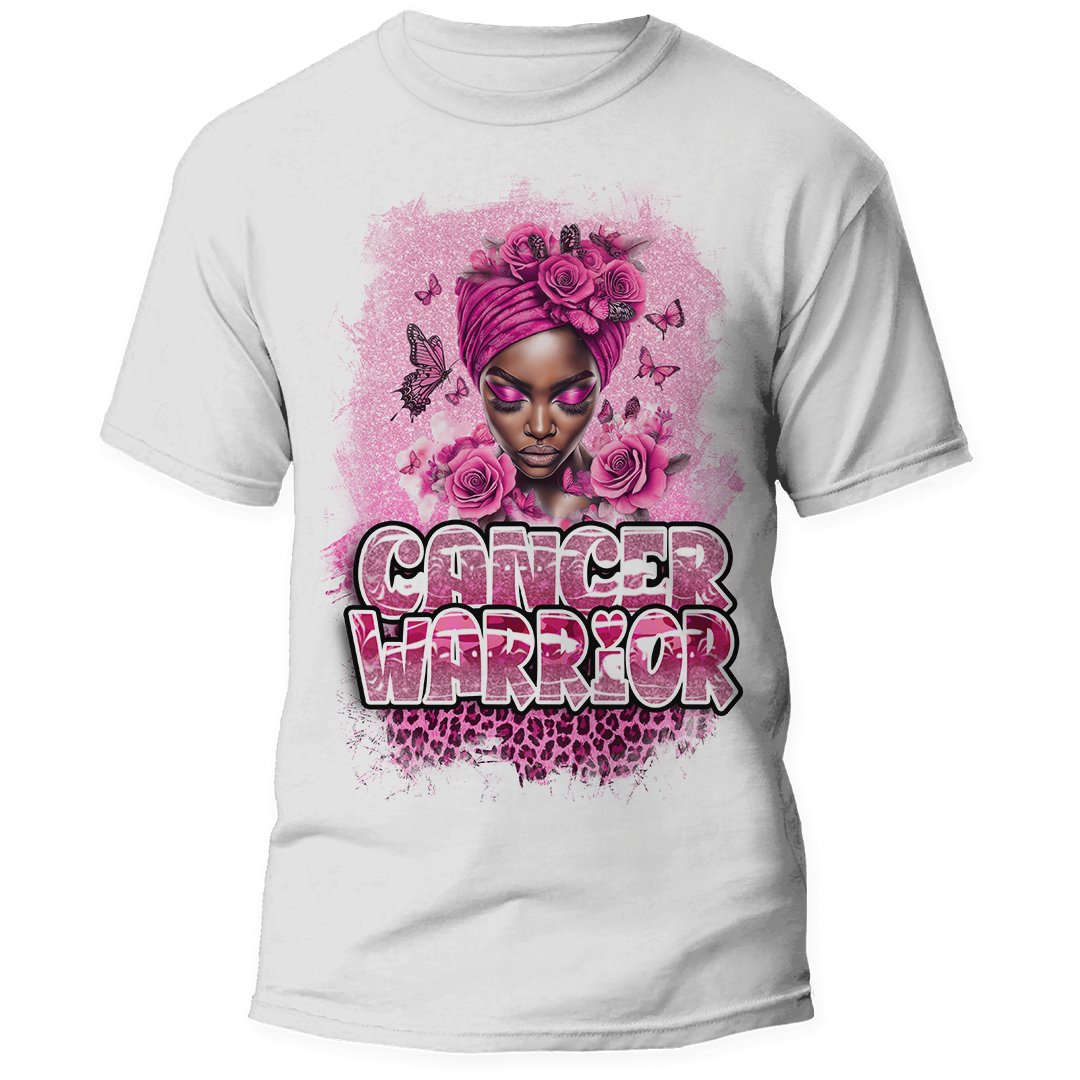 Cancer Warrior T-Shirt - S & M Unique Shirts, LLC