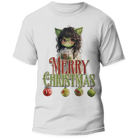 Christmas Green Character Youth T-shirt - S & M Unique Shirts, LLC