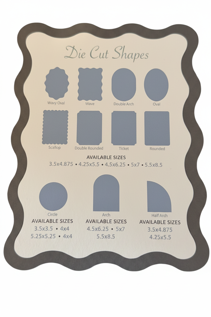 Die Cut Shapes