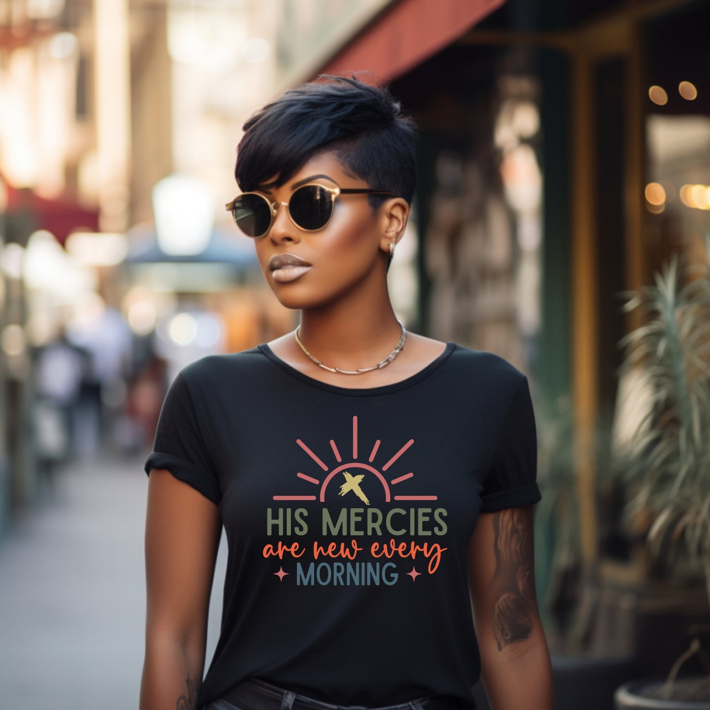 His Mercies Are New Every Morning T - Shirt - S & M Unique Shirts, LLC