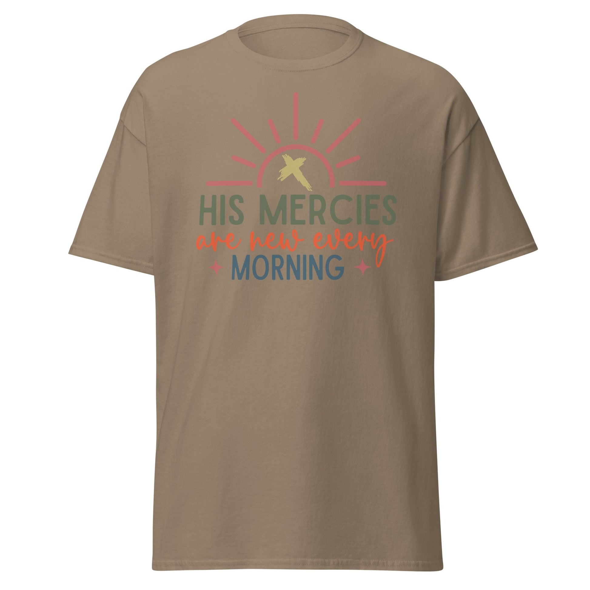 His Mercies Are New Every Morning T - Shirt - S & M Unique Shirts, LLC