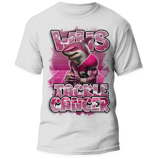 PinkOut Tackle Cancer Shirt - S & M Unique Shirts, LLC