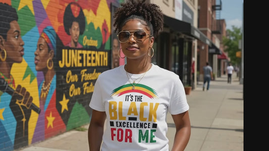 Custom Black Excellence Shirts | Juneteenth Apparel | Group & Event Tees | Personalized Cultural Designs