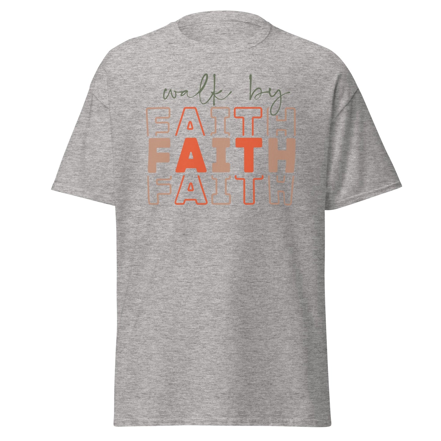 Walk By Faith T - Shirt - S & M Unique Shirts, LLC