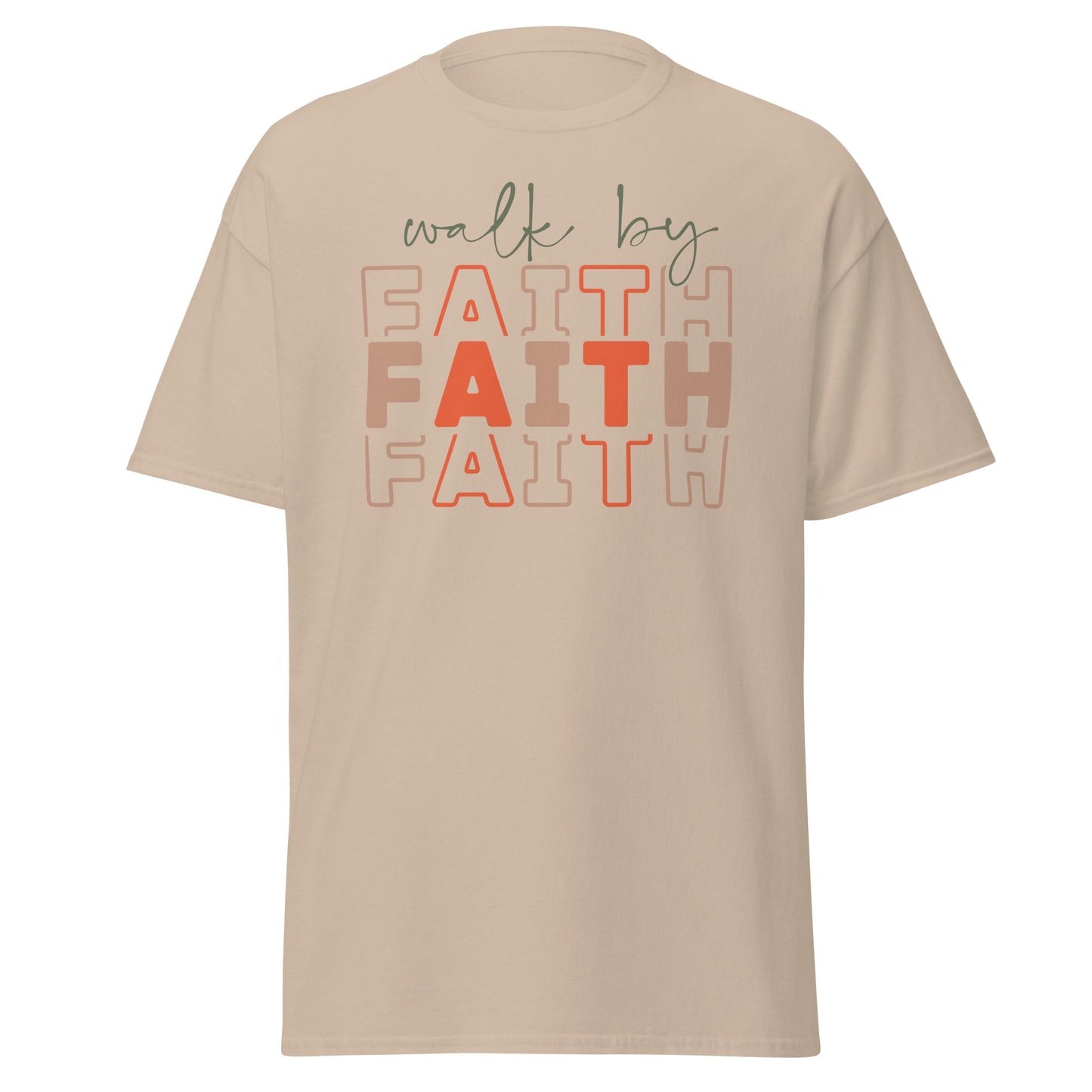 Walk By Faith T - Shirt - S & M Unique Shirts, LLC