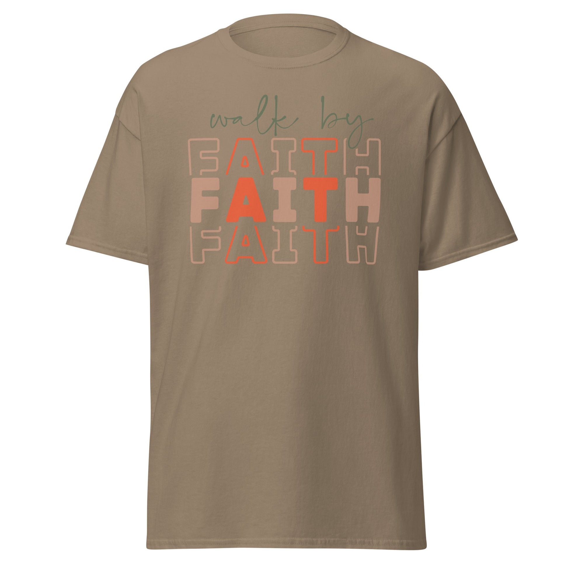 Walk By Faith T - Shirt - S & M Unique Shirts, LLC