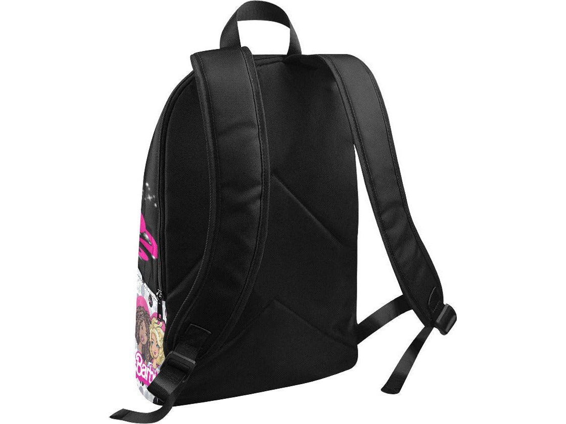 Barbie Black, Pink and Grey Backpack - smuniqueshirts