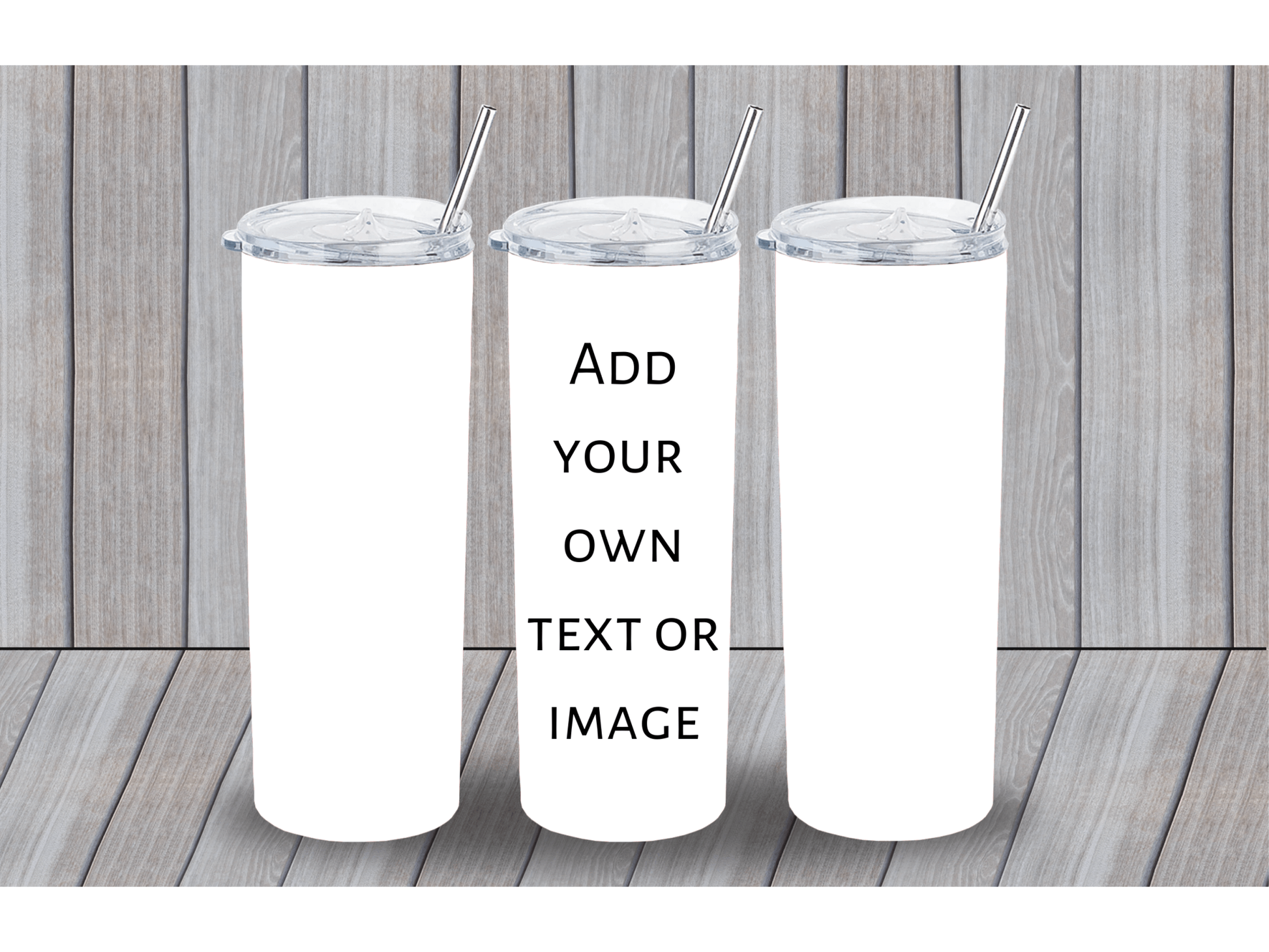 Add Your Own Text or Image Fashion Tumblers - smuniqueshirts