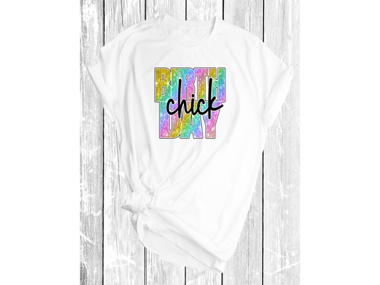 Birthday Chick Shirt, Birthday Shirt For Women - smuniqueshirts