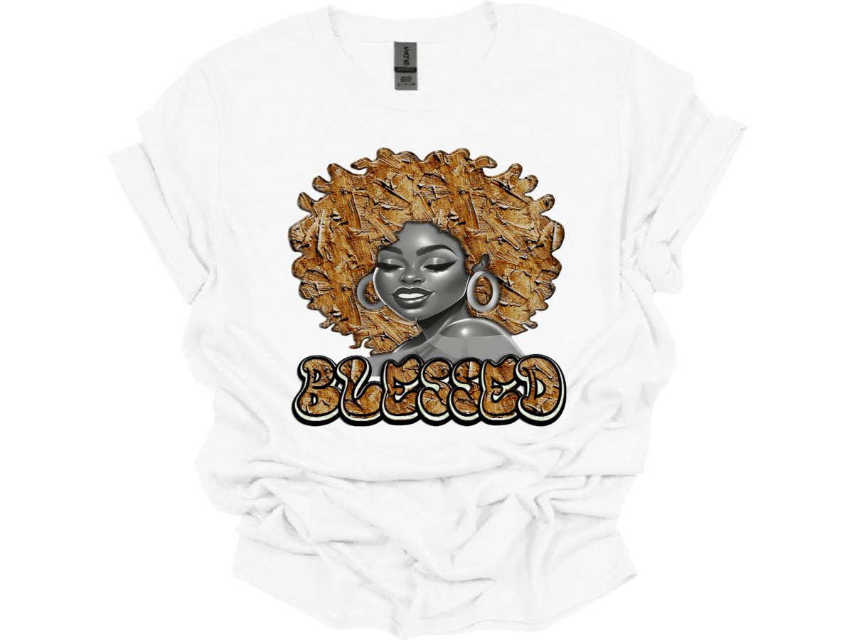 Brown Blessed Lady - smuniqueshirts