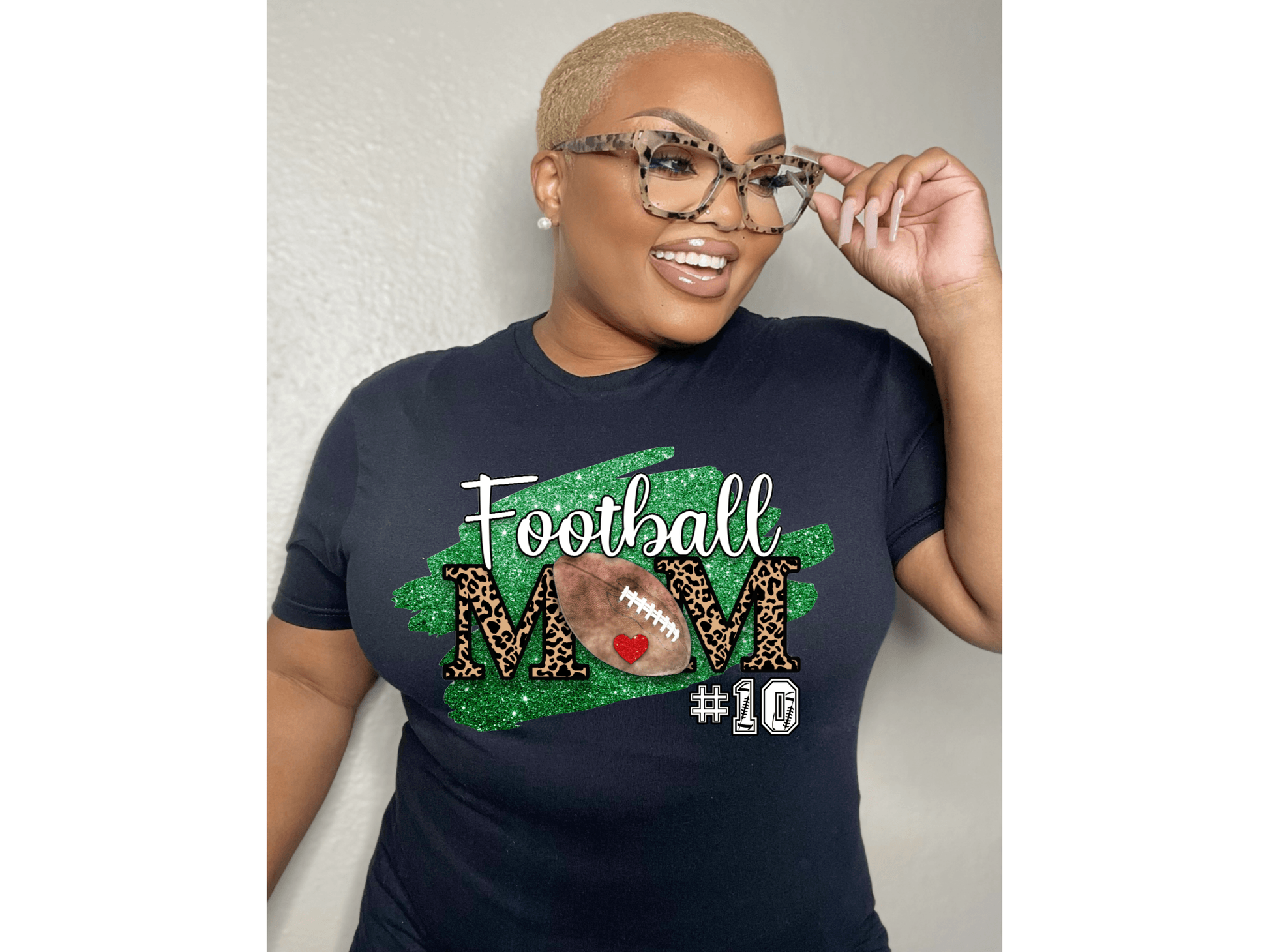 Football Mom T-shirt - smuniqueshirts