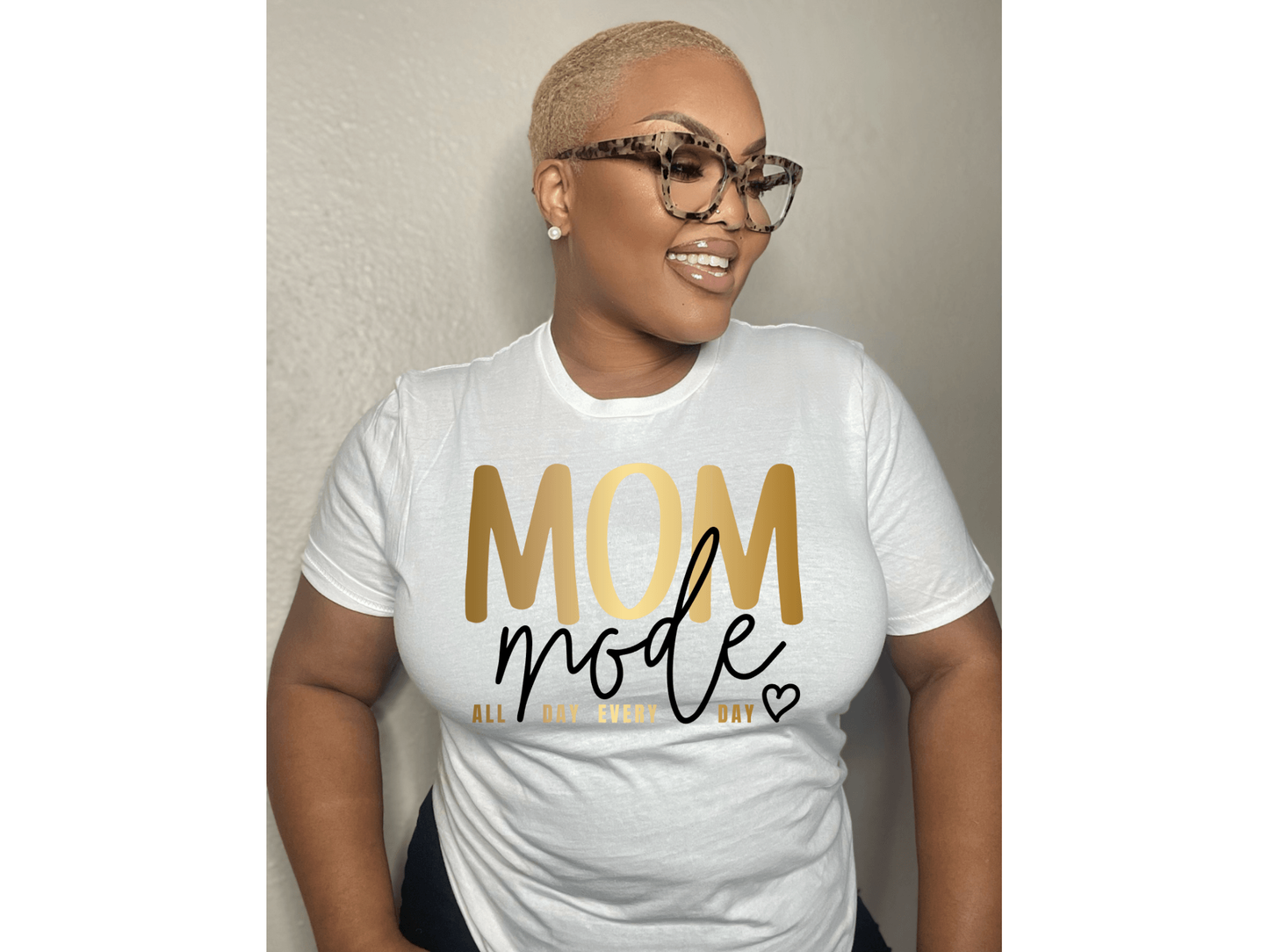 Mom mode all day everyday t-shirt or hoodie (New Arrival)
