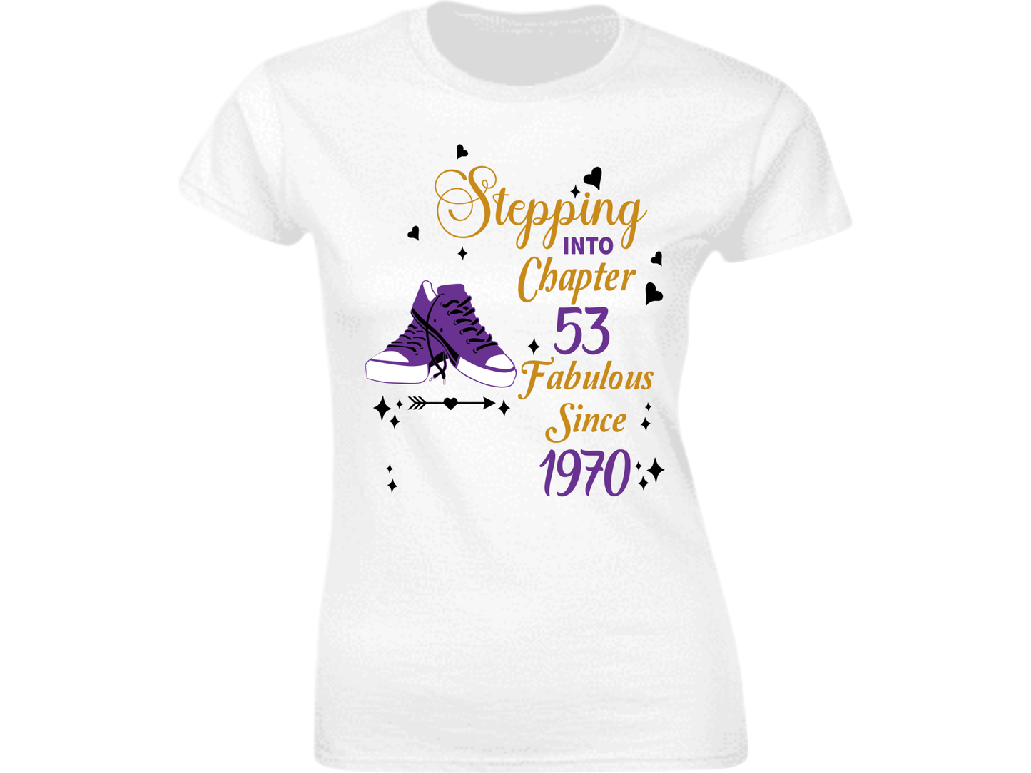 Stepping into Chapter Birthday Tee