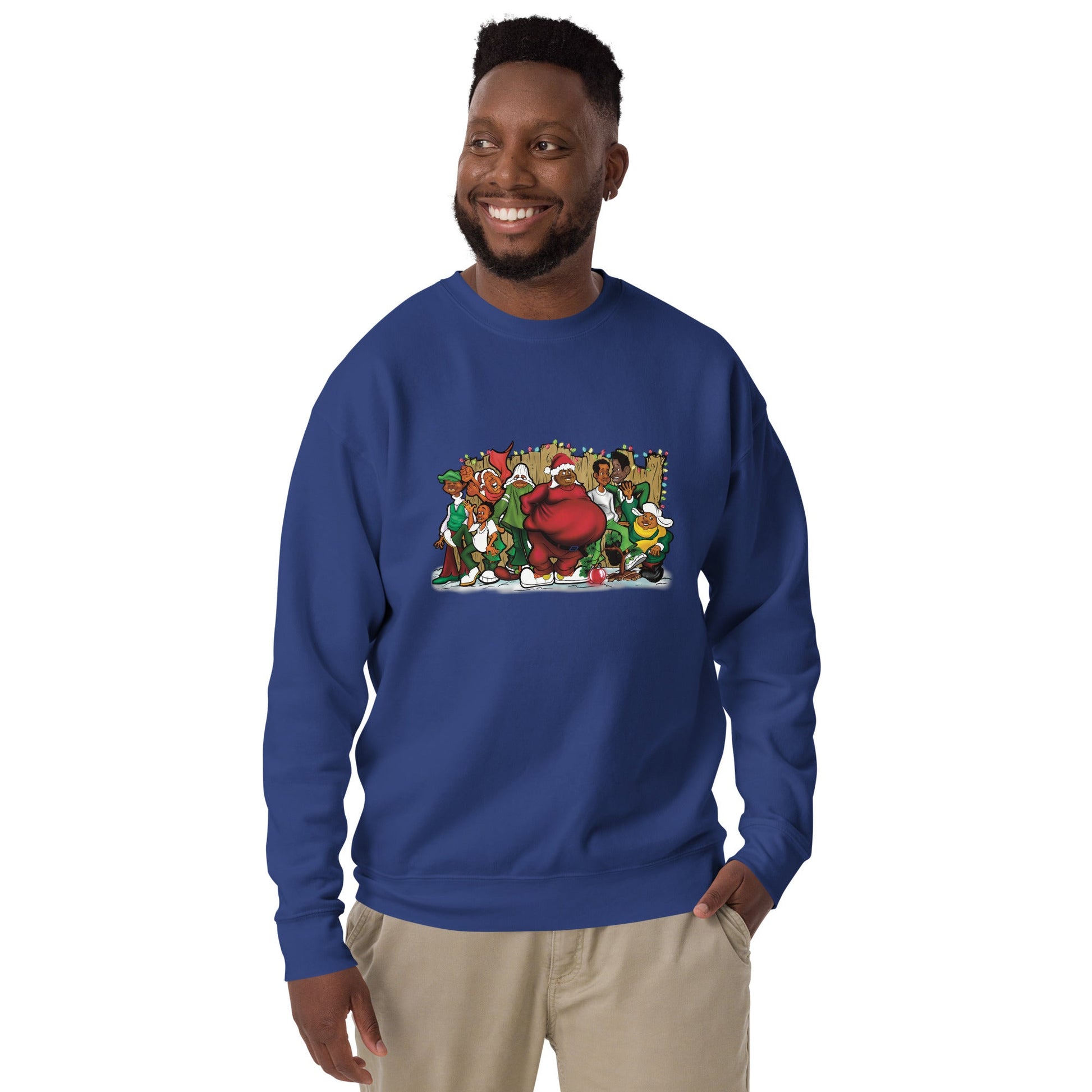 Fat Albert and Friends Christmas Unisex Sweatshirt - smuniqueshirts