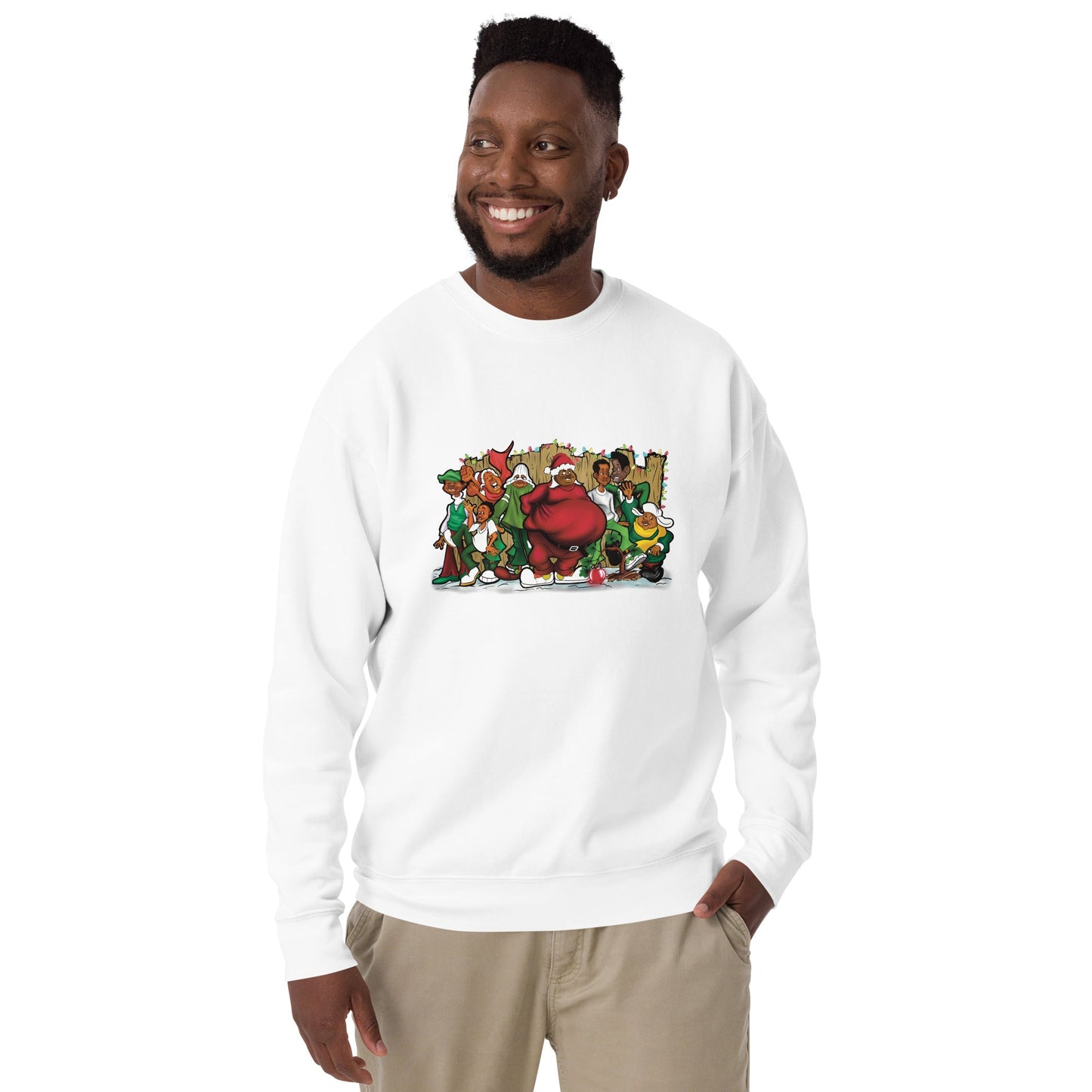 Fat Albert and Friends Christmas Unisex Sweatshirt - smuniqueshirts