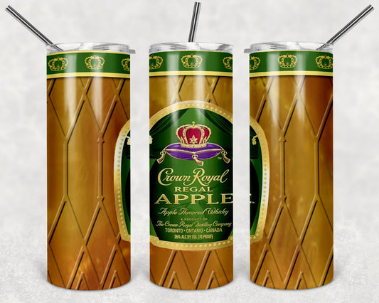 Inspired Crown Royal Regal Apple Tumbler - smuniqueshirts
