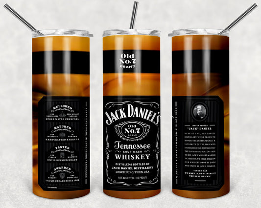 Inspired Jack Daniel's Tennessee Old #7 Whiskey tumbler #2 - smuniqueshirts